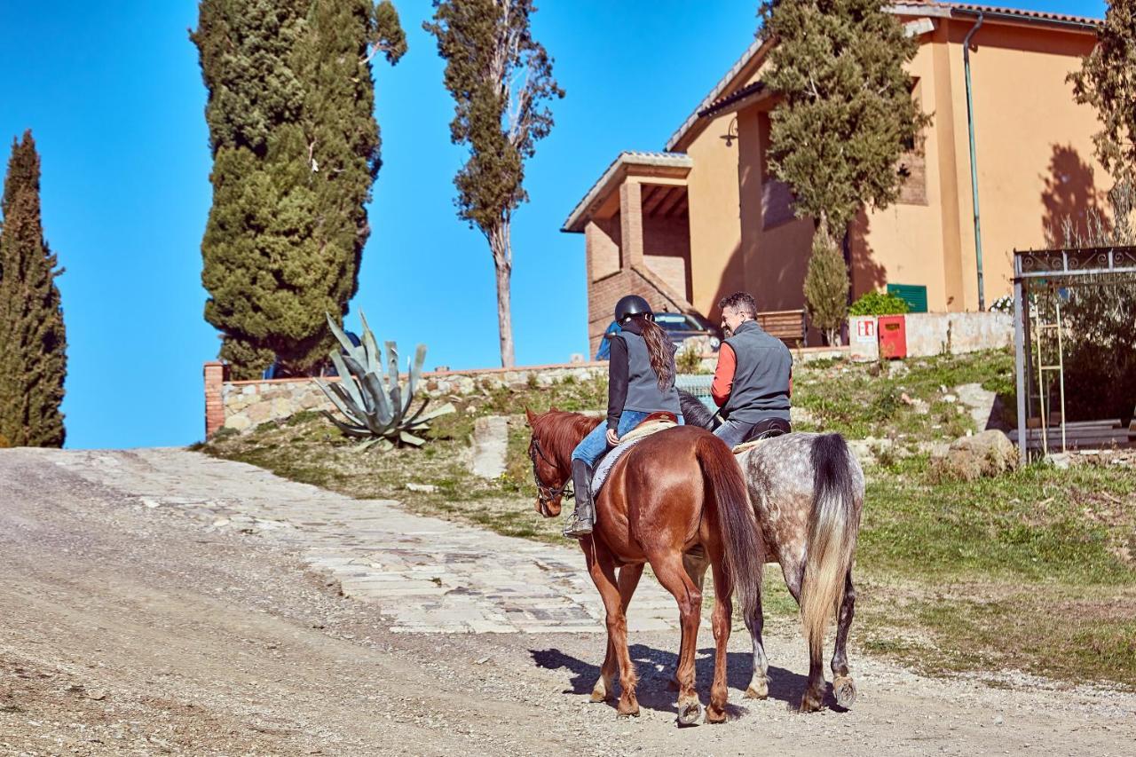 Campiglia dʼOrcia Az.Agr. Il Cavalleggeroヴィラ エクステリア 写真